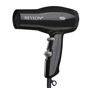 Secador De Pelo Compacto Iónico Negro Revlon