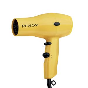 Secador De Pelo Compacto Iónico Amarillo Revlon